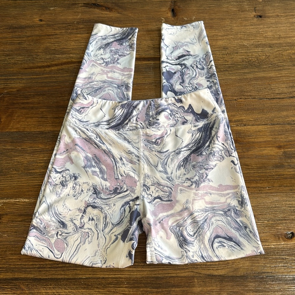 Marble Print Leggings